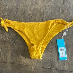 Women's Yellow Bikini Bottom
